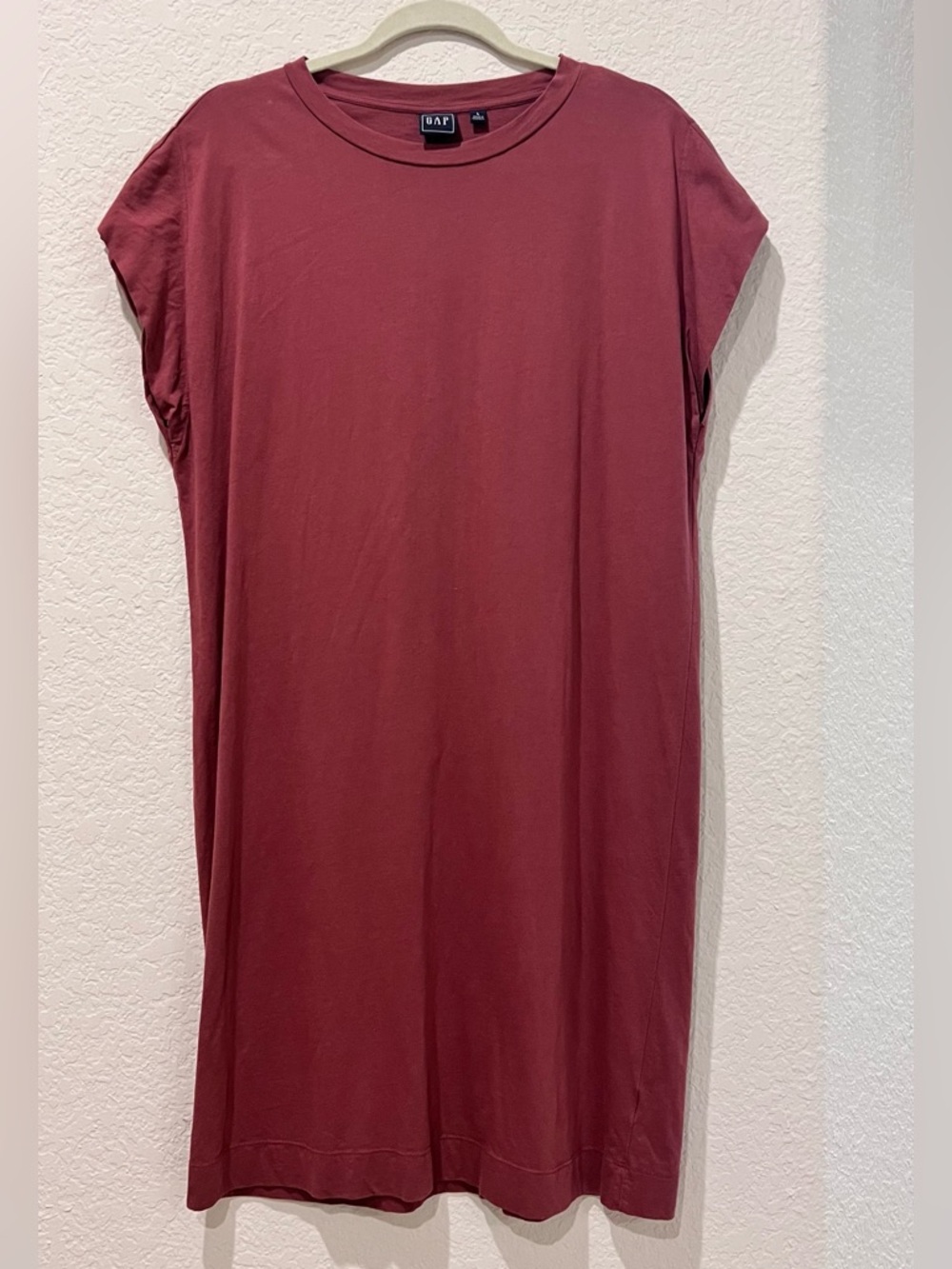 🌸 GAP Rosewood Midi T-Shirt Dress | Size Large | Casual Chic 🌸